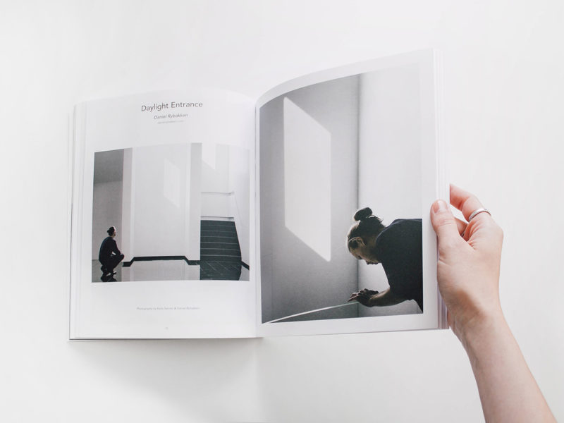 Reading Minimalissimo Mag on a Calm Afternoon