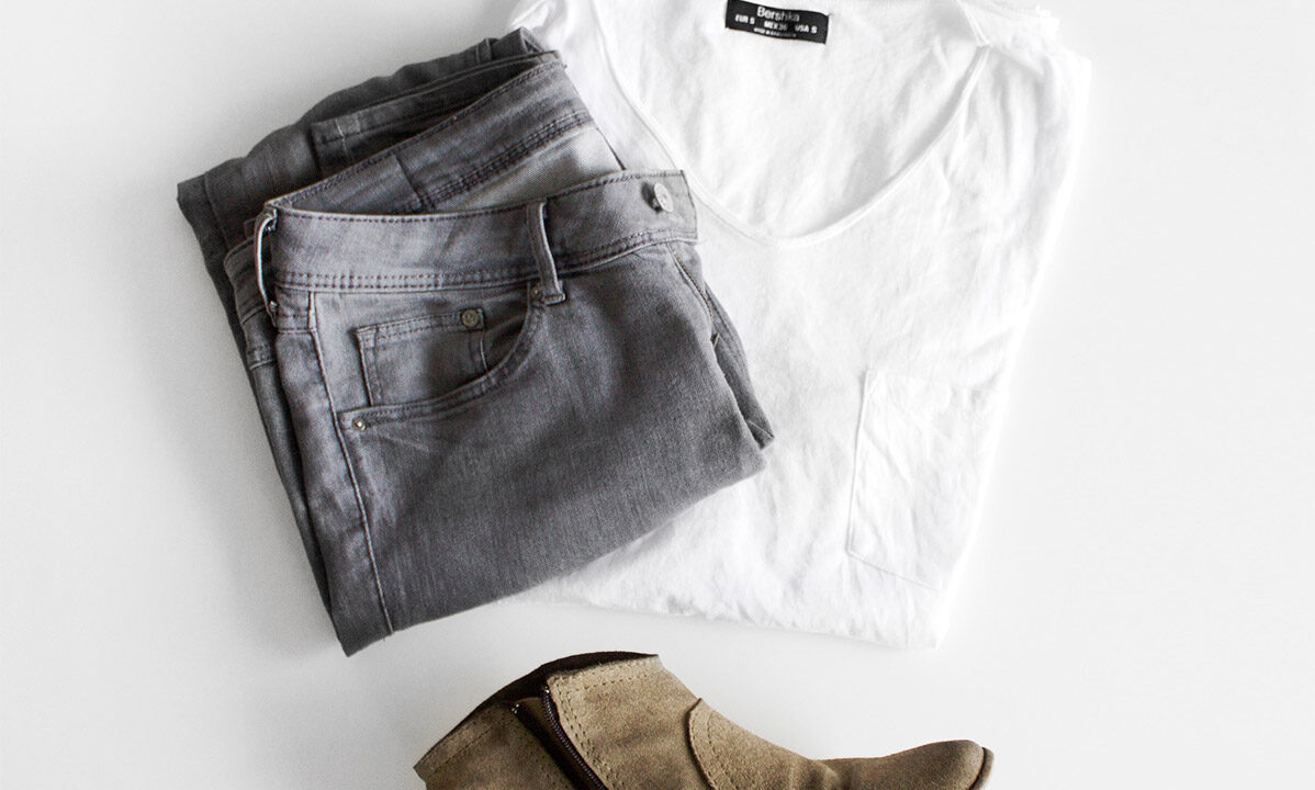 Jeans, Shirt & Shoes